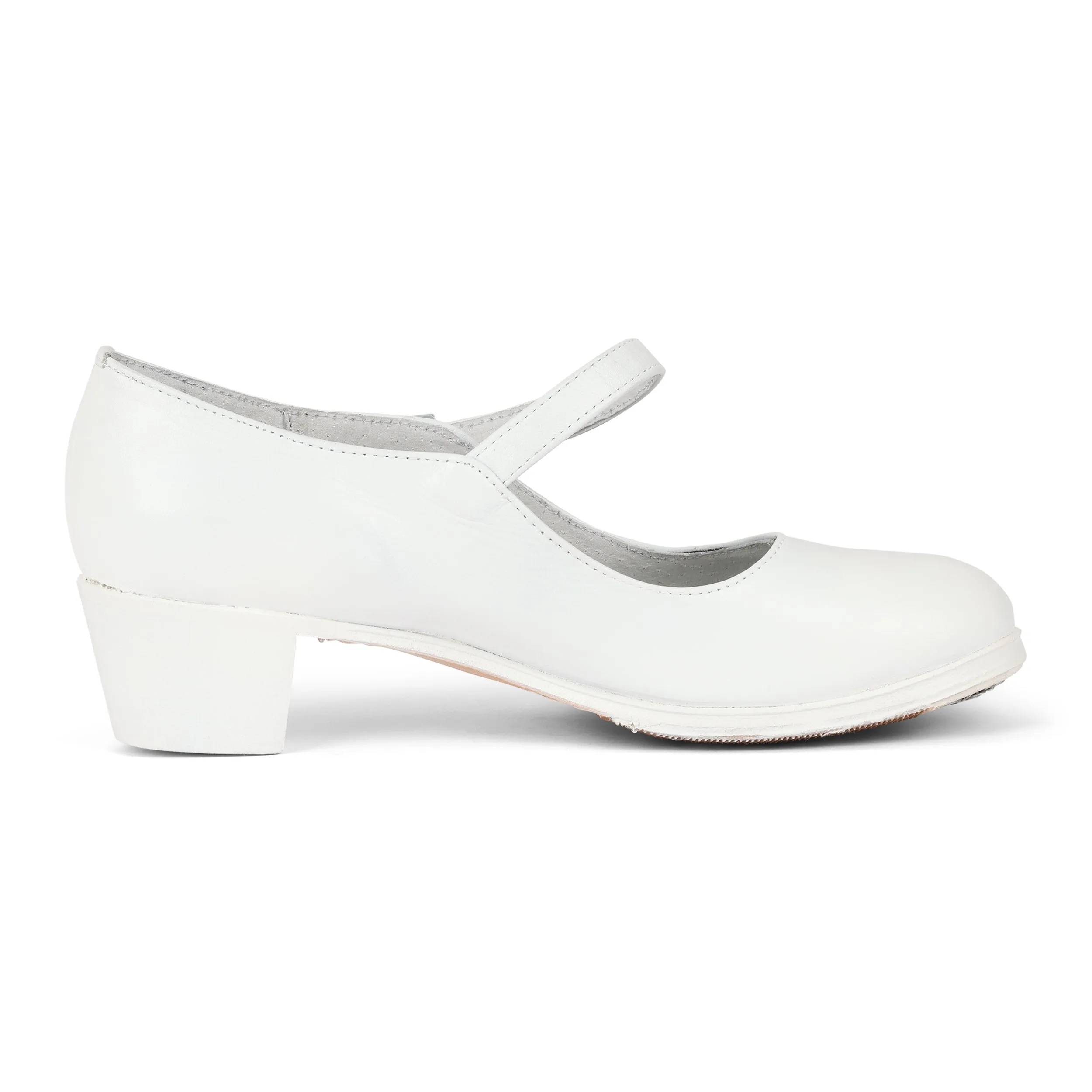 Colonial 325 Women's Folklorico Shoes with Nails, Leather, 5cm Heel
