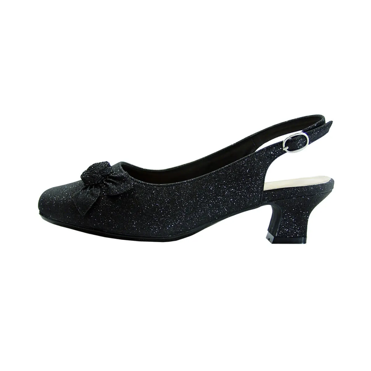 FLORAL Ashlyn Women's Wide Width Slingback Dress Pumps with Bow