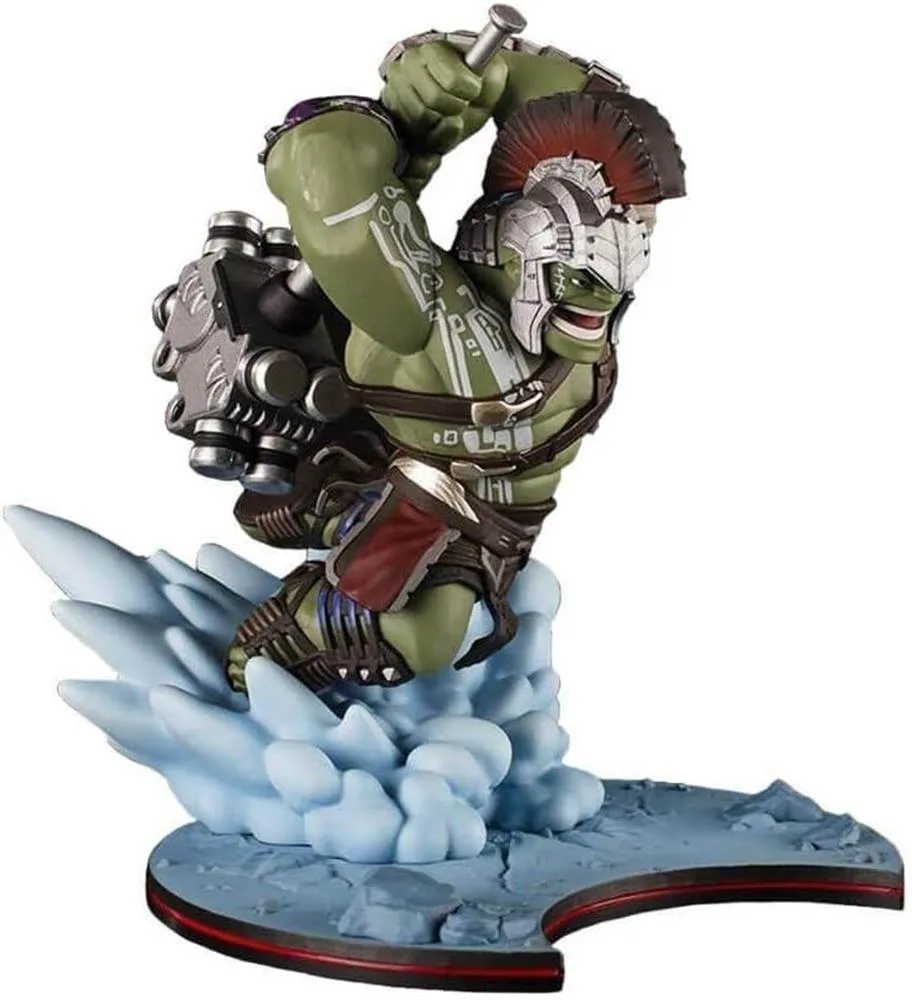 Hulk Thor Ragnarok Q-Fig Max Diorama Marvel Avengers Hammer Gladiator Helmet Quantum Mechanix
