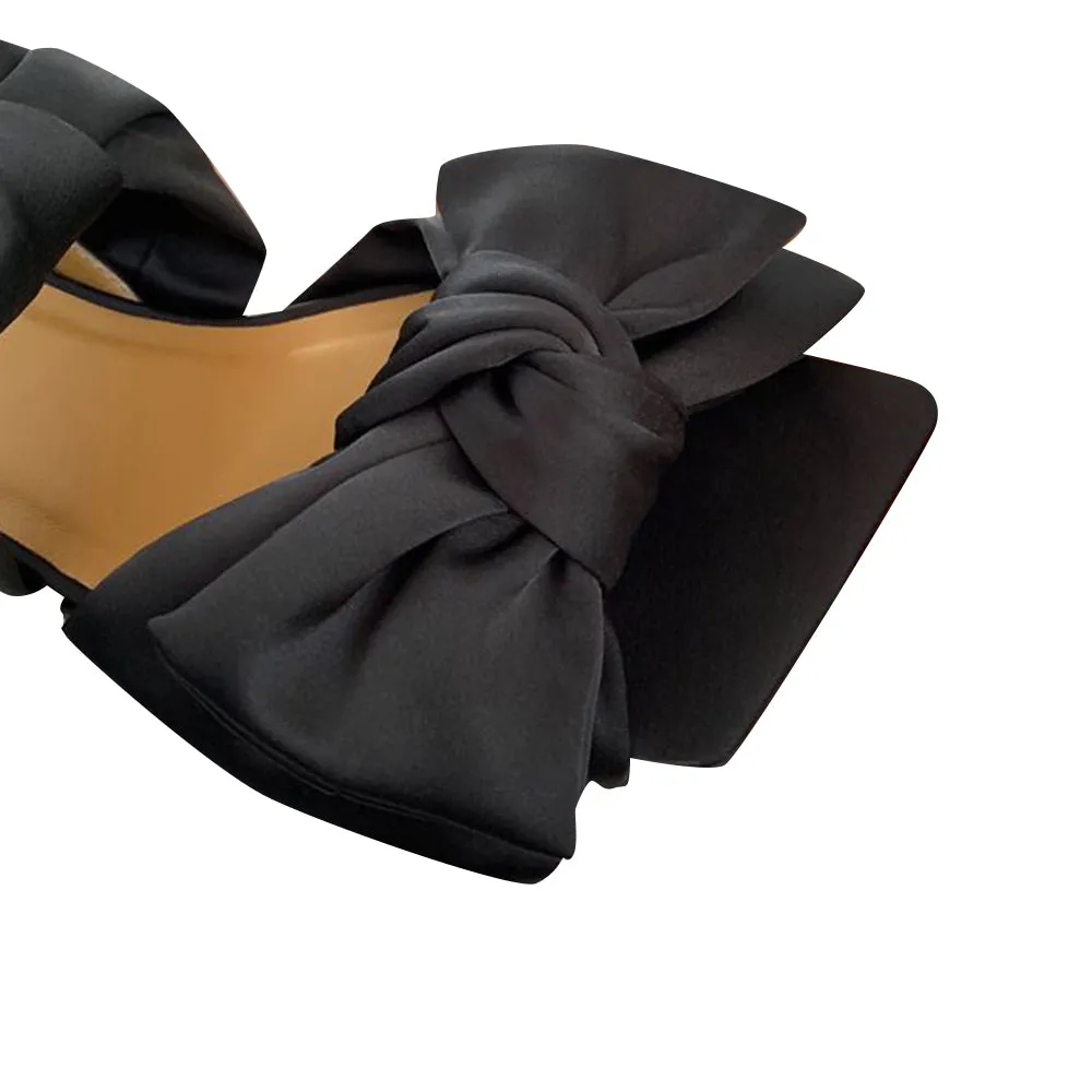 KAJEO Bow Flat Sandals