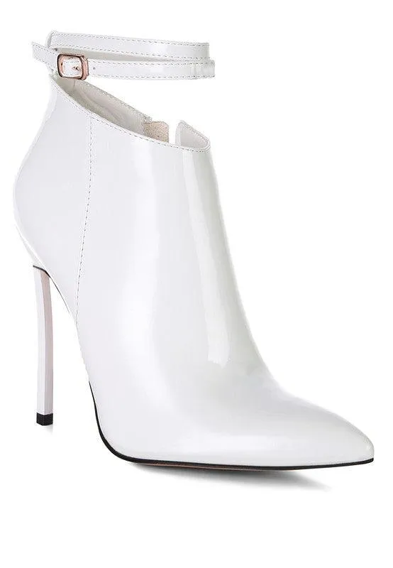 Love Potion Pointed Toe High Heeled Ankle Boots