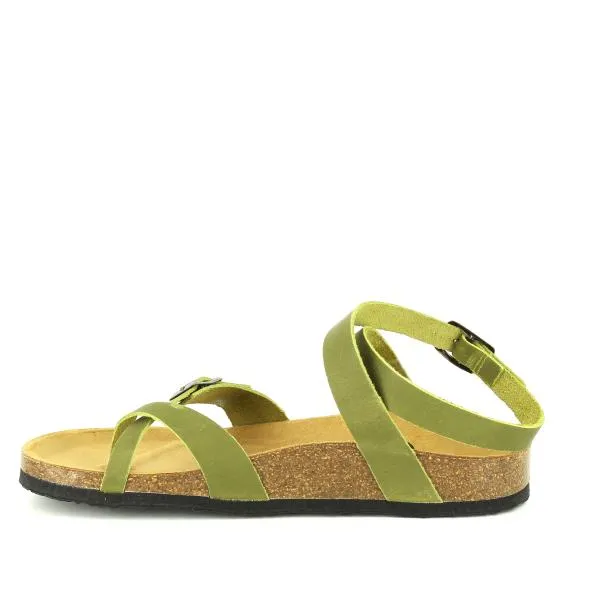 Plakton 101204 Khaki Green Women's Sandals