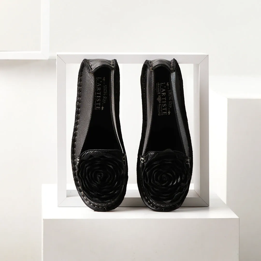Spring Step Shoes  L'Artiste Dezi Women's Handpainted Leather Shoes