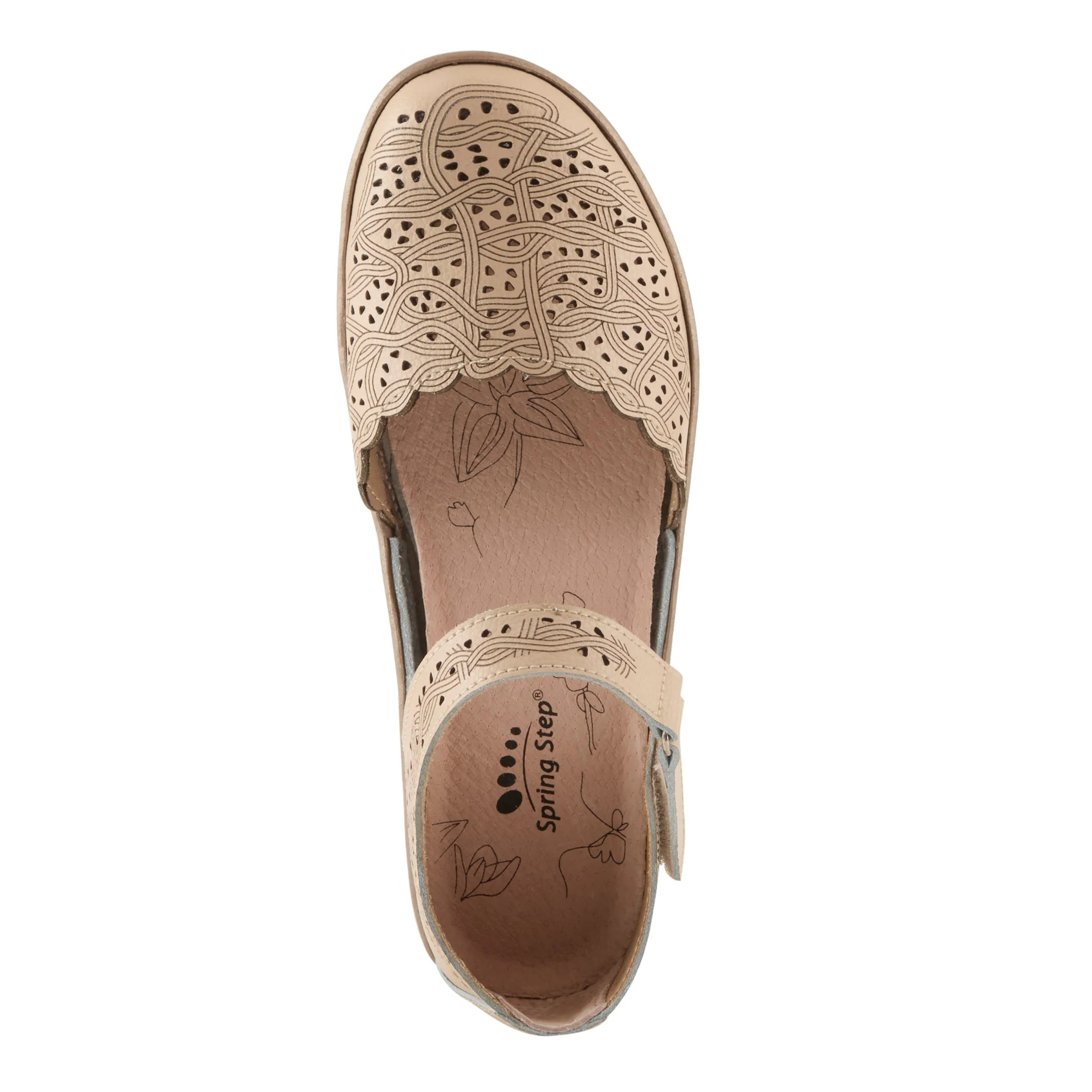 Spring Step Shoes Sabriye Women’s Leather Mary Jane Shoes