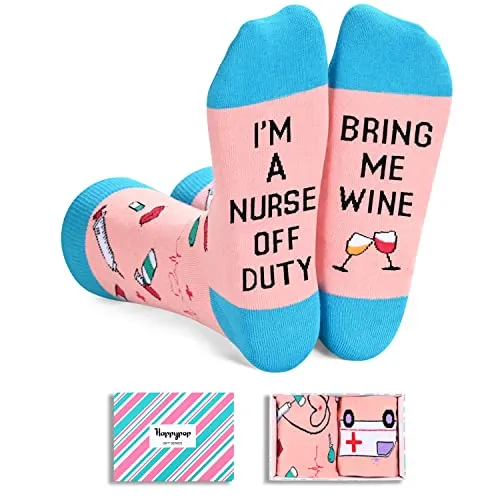Unisex Funny Socks Nurse Socks, Health Theme Socks, Gifts for Nurses, Gifts for Doctors, Radiologist Gift, Medic Gift, Medical Themed Gifts for Healthcare Workers