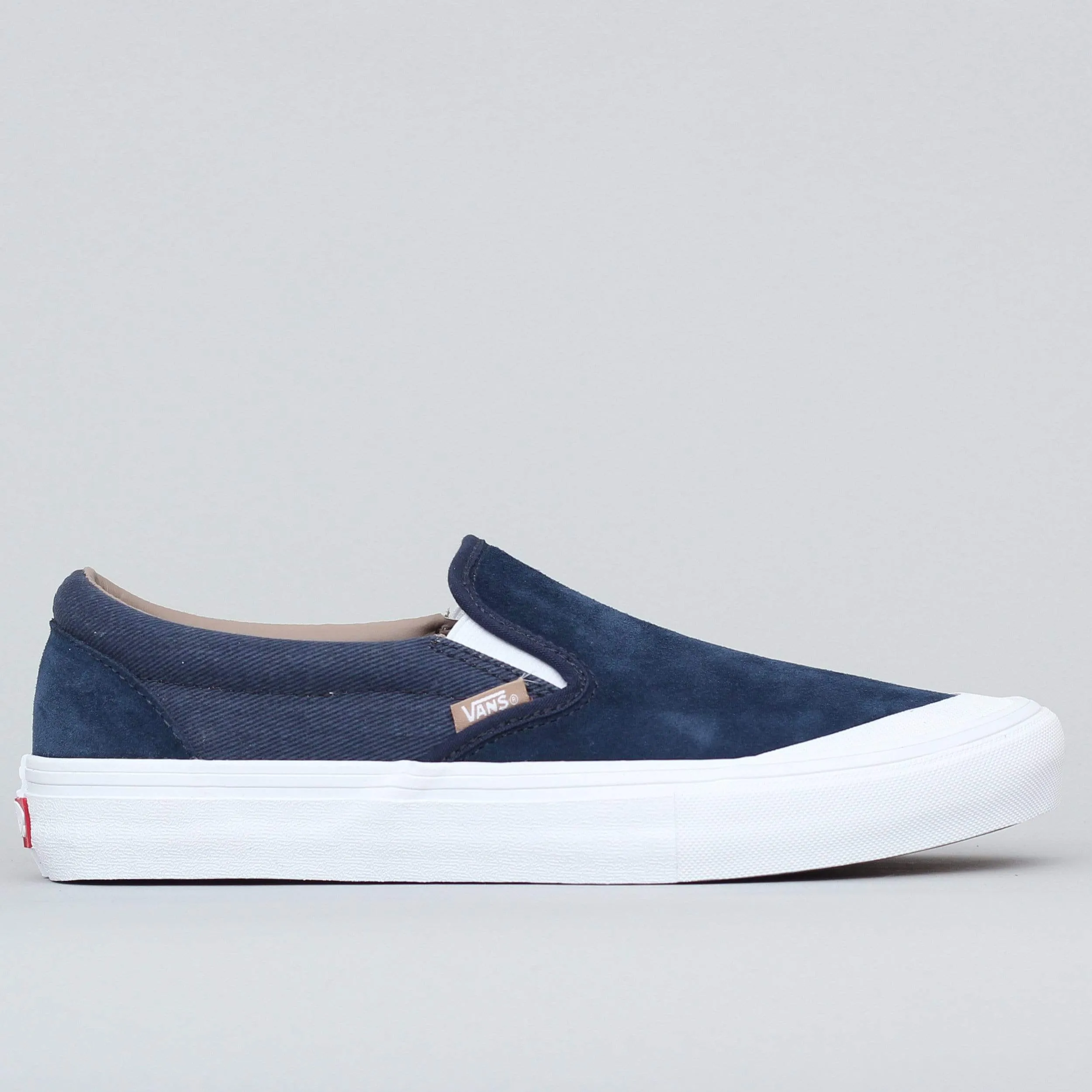 Vans Slip-On Pro Shoes (Twill) Dress Blues / Portabella